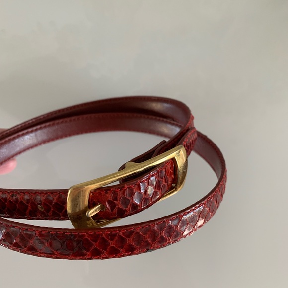 Snake Skin Belt - Picture 2 of 3